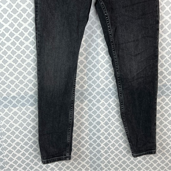 EUC Everlane Black Wash High Rise Skinny Ankle Jeans - Picture 4 of 10